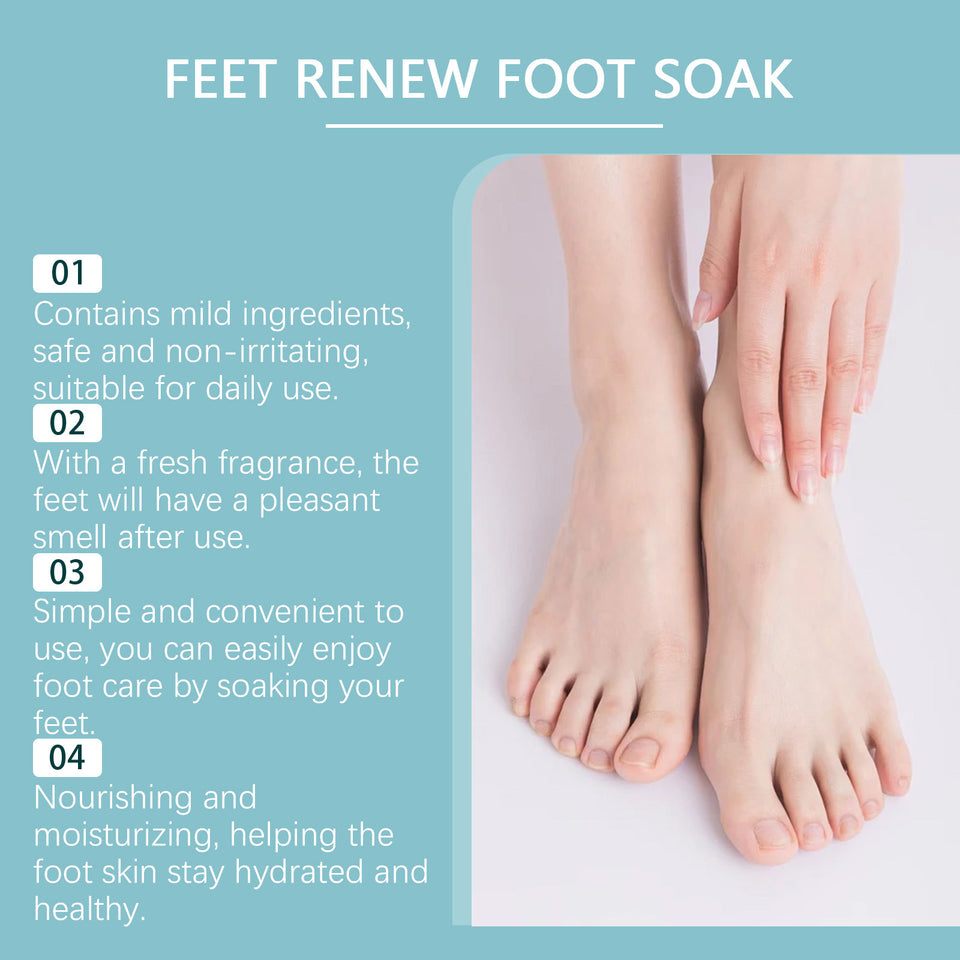 Salt Cleaning Exfoliating Foot Care
