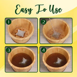 Relax Foot Care Ginger Foot Soak Pack