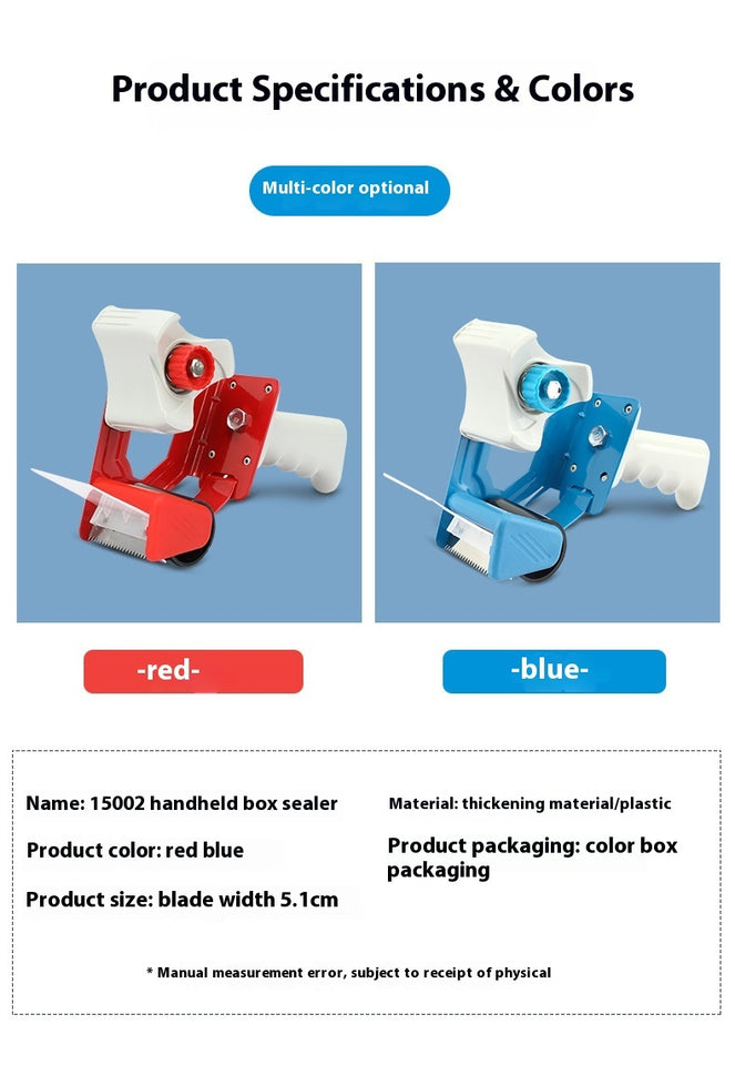 Creativity Hand In Hand With Grip Large Box Sealer