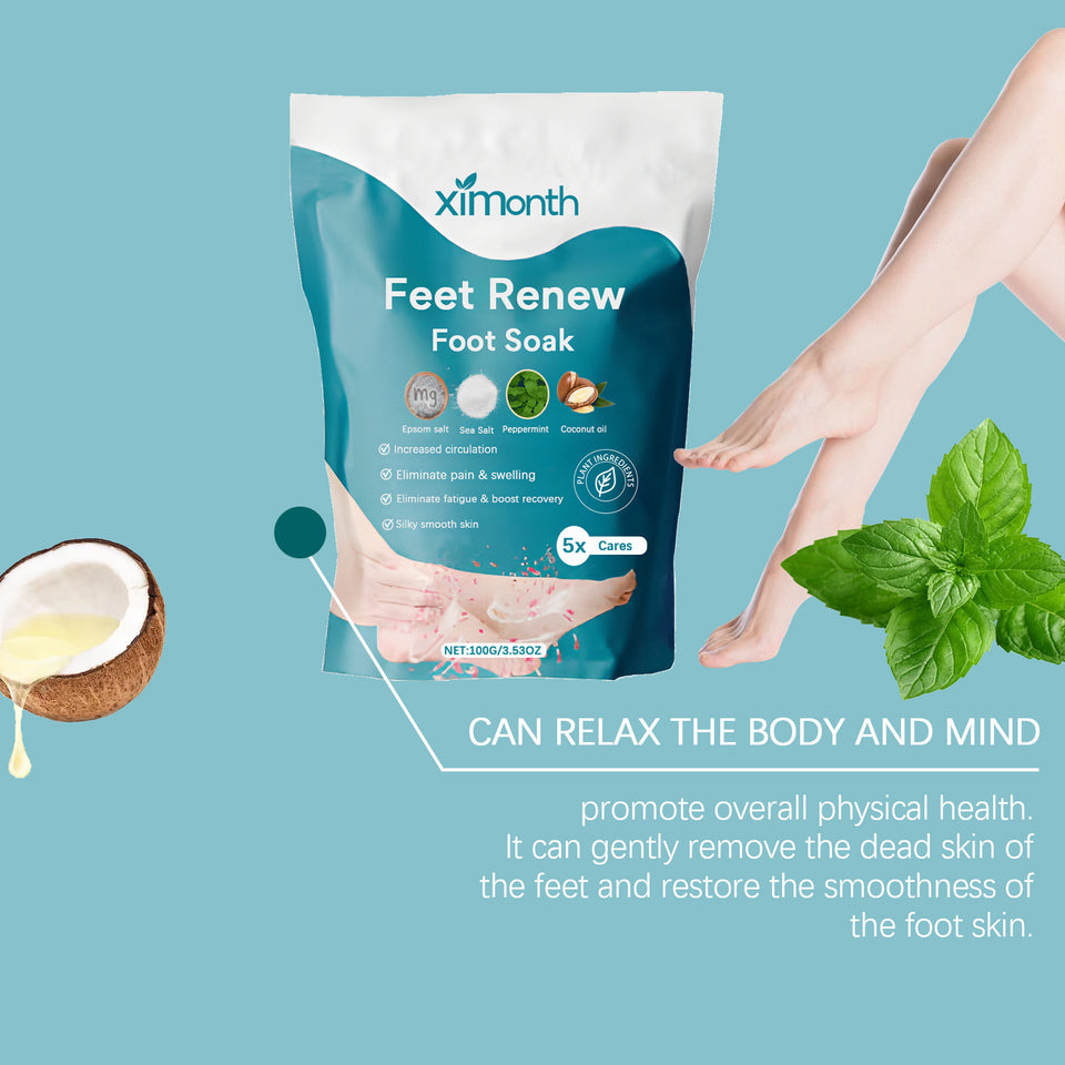 Salt Cleaning Exfoliating Foot Care