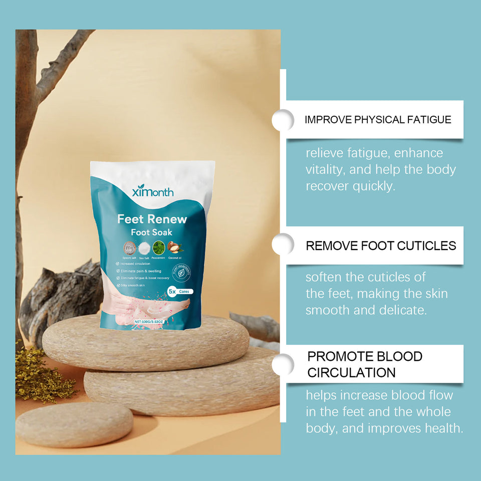 Salt Cleaning Exfoliating Foot Care