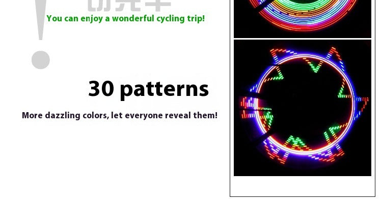 32led Colorful Knight Hot Wheels Mountain Bike Cycling Fixture