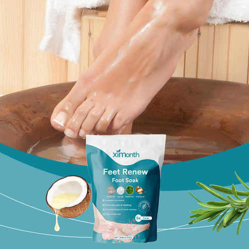 Salt Cleaning Exfoliating Foot Care